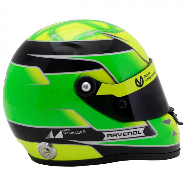 Mick Schumacher Replica Helmet SPA 2017 1/2 Scale - Gpstore