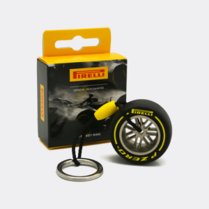 Pirelli Medium Tyre Keyring Yellow