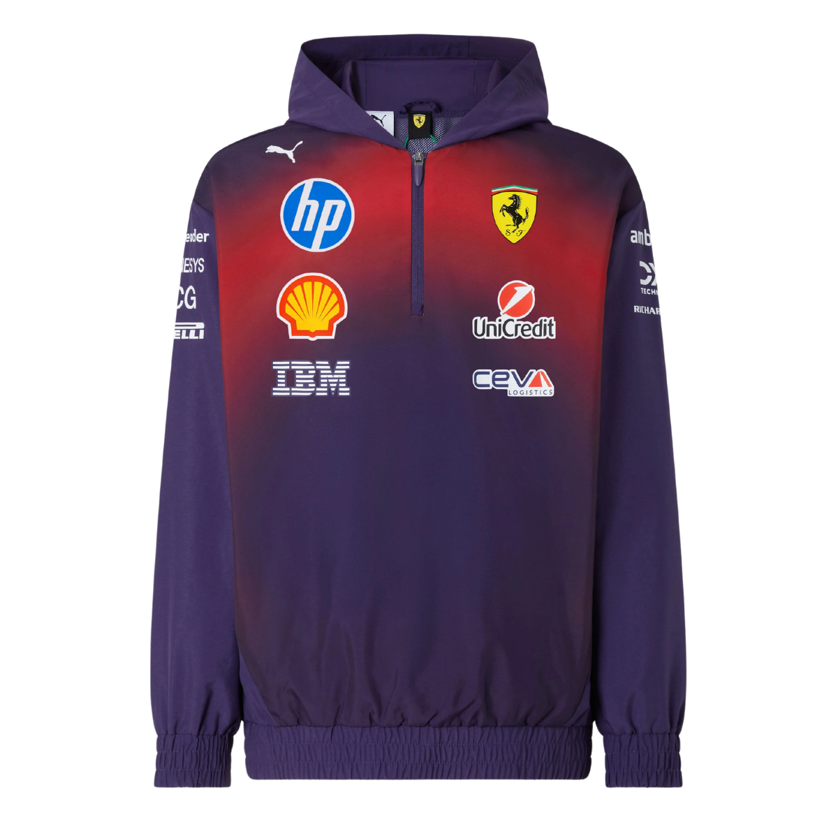 Scuderia Ferrari 2026 Chinese GP Team Windbreaker Hoodie