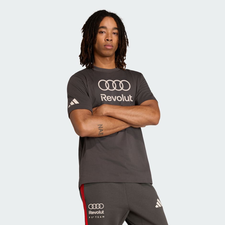 adidas Audi Revolut F1 Team DNA Graphic Tee