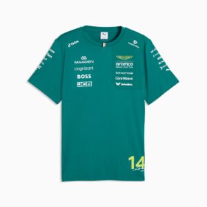 PUMA x Aston Martin F1 Team Fernando Alonso Playera Réplica
