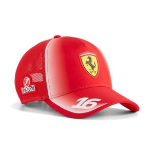 Scuderia Ferrari 2026 Charles Leclerc Driver Trucker Cap