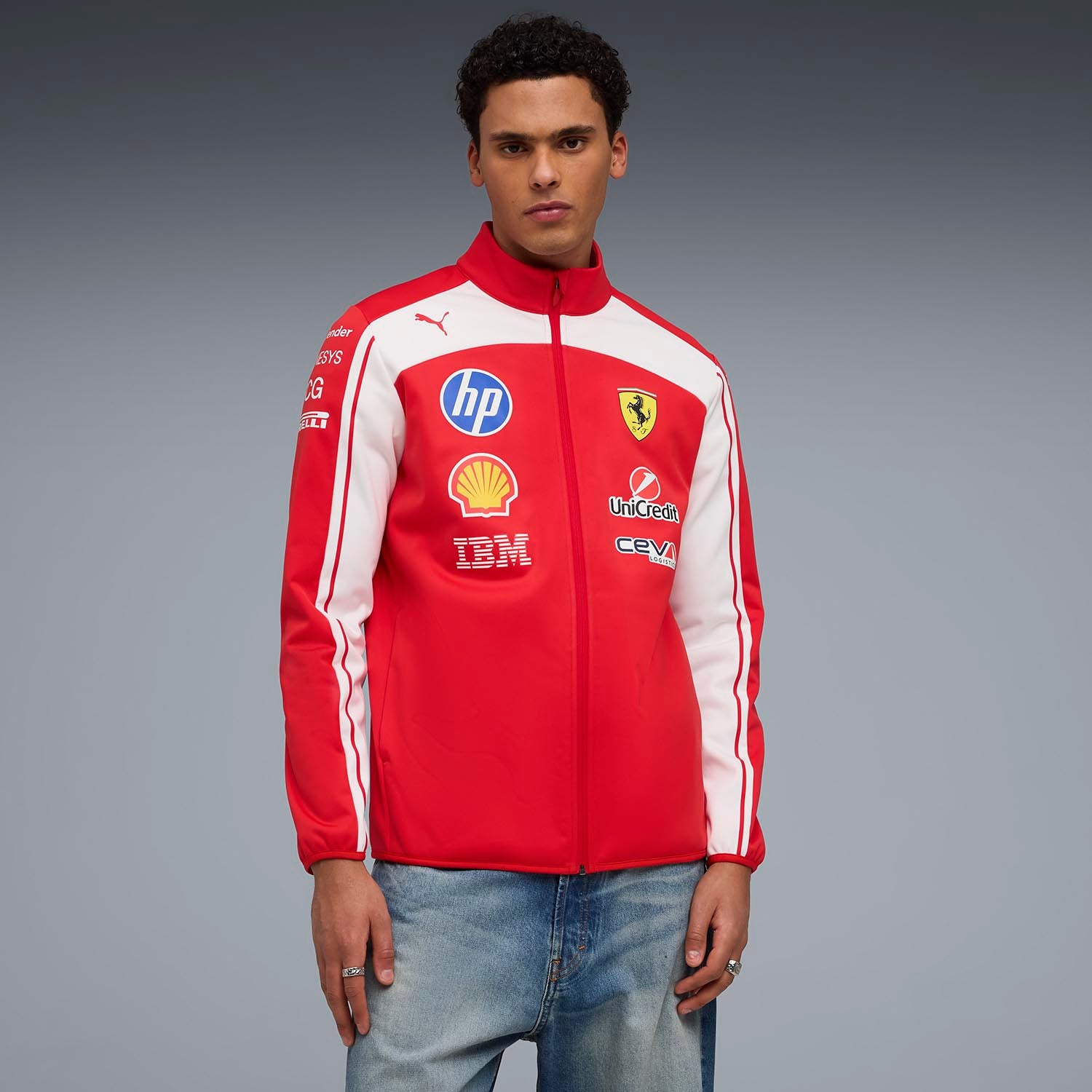 Scuderia Ferrari 2026 Team Softshell Jacket